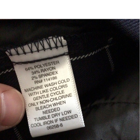 Liz Claiborne Pants Womens Plus Size 22W 22 W Erin Straight Leg Ankle New w Tag - Picture 5 of 6